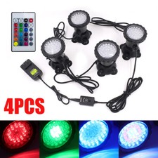 4X LED Unterwasser Strahler