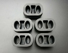 5x Auspuff Gummi Halter für