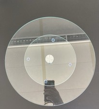 Tortenplatte Drehbar 31,7cm Glasplatte Kuchenplatte Tortenständer Servierplatte