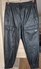 Hugo Boss Hugo Man Cargo Kunstleder  Jogger  Größe 48
