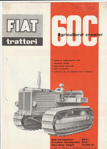 Fiat traktor prospekt - fiat,