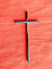 Schlichtes Messing Wandkreuz