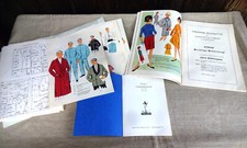 FROHNE Modelle mit Zuschnitt Anleitung Hefte u. Schnittmuster 60er. Vintage Mode