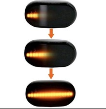Suzuki Jimny GJ HJ Dynamische LED Seiten Blinker Schwarz E Zulassung OVP