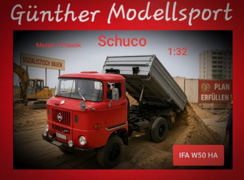 Tamiya schuco ifa w50 ha - 1:32,