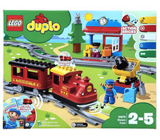 LEGO Duplo 10874 Dampfeisenbahn Lokomotive Zug Eisenbahn NEU