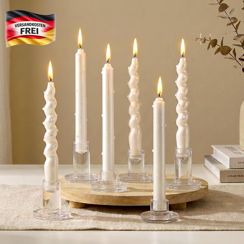Kerzenhalter set glas - set, für