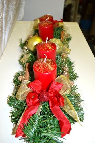 Excl adventskranz künstlich - excl.,