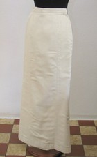 Cremefarbener Maxirock Langer