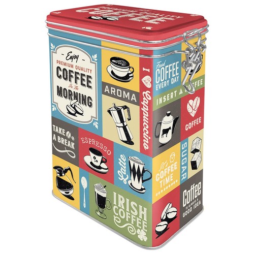 Retro kaffeedose 3 - retro, l