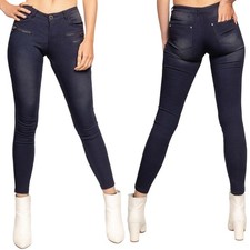 Damen Skinny Röhren Jeggings