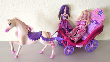 Barbie  und der Popstar: Kutsche und Puppen machen Musik, guter Zustand