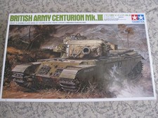 Tamiya 89555, "BRITISH ARMY CENTURION MK III", Bausatz 1:35, gebraucht in OVP