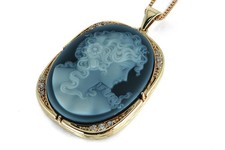 Kamee Anhänger Brillanten