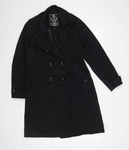 Großer schwarzer trenchcoat - schwarzer,