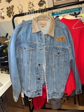 Nascar Cafe Denim Jacket Size