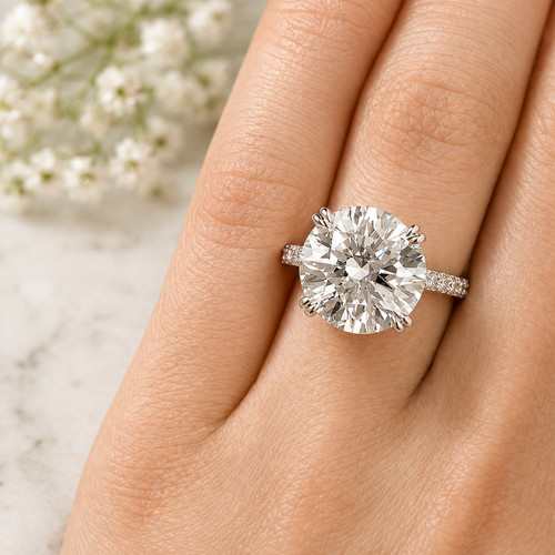 Diamant verlobungsring - diamant-verlobungsring, 18