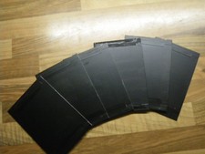 6 Stück Planfilmhalter Reduktionen von 10x15 auf 4x5" Aluminium gefräst