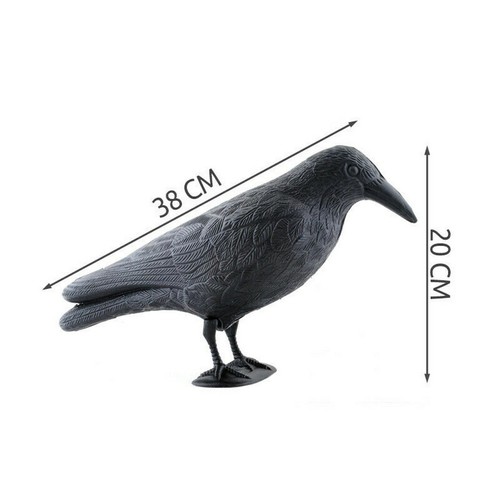Vogelabwehr krähe rabe 38cm - rabe,