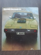 SAAB  Sonett III , ca. 1970