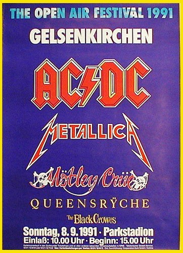 Festival mit metallica - festival,