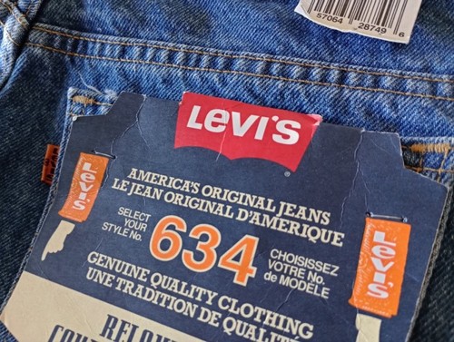Levi 634 jeans 31w - 634,