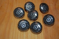 Ösenknöpfe silberfarben