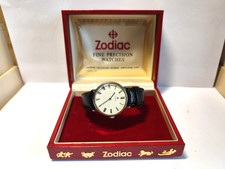 Vintage Zodiac Handaufzug Herrenuhr Cal.36 mit original Box 60er.Top Zustand.