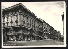 Milano, Via Fabio Filzi, Ansichtskarte 