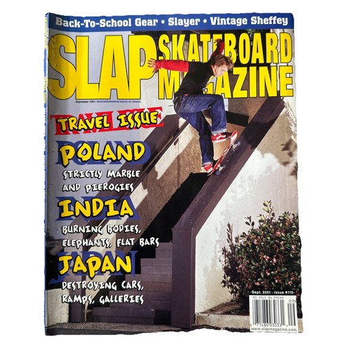 Slap skateboard magazine - slap,