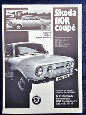 Skoda 110 R Coupe, originale