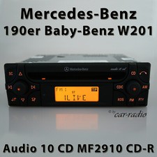Original Mercedes Audio 10 CD MF2910 CD-R 190er Radio C-Klasse W201 Autoradio