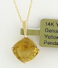 ECHTER 3,87 kt GELBER TOPAS