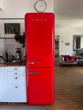 Smeg Retro Kühl/Gefrierschrank rot FAB32RRD5 196 cm defekt / vereist