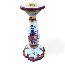 Kerzenleuchter bKerzenhalter Kerzenständer Deruta (?)  Vintage Majolika Keramik