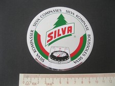 SILVA Kompasse Sticker Aufkleber Sticker Reklame Werbung