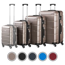 Koffer Reisekoffer Trolley Kofferset XL Set Hartschalenkoffer Handgepäck Zelsius