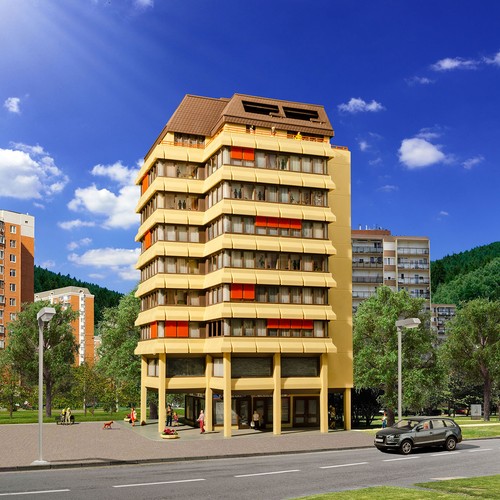Kibri 38218 hochhaus mit - kibri,