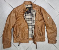 Belstaff LION BOMBER Lederjacke, Lederjacke, antique leather, Gr. L Italy