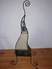 Orientalische Marokkanische Stehlampe  Lederleuchte nicht elektrifiziert
