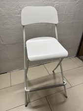 IKEA Klappstuhl weiß Metall