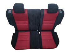 Honda Civic VIII FN2 Type R Sitze Rückbank Rücksitz Hinten Rot Schwarz Alcantara