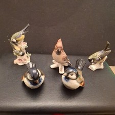 5 Goebel Vogel Ornamente aus