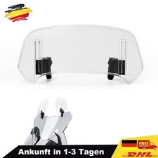 Motorrad Windschutzscheibe Universal Windabweiser Einstellbar Spoiler Windschild