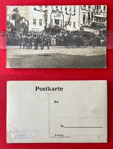 Foto zerbst 1910 - ak,