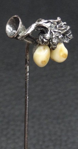 Silber krawattennadel - silber,