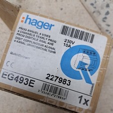 Hager eg493e jahresschaltuhr - hager,