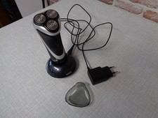 Philips Akku Rasierer PT 919 mit Ladeschale und Langhaarschneider, gereinigt