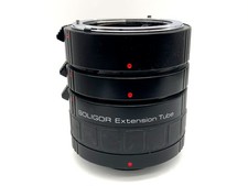 Soligor for N/AF Zwischenring Set 12mm + 20mm + 36mm Macro Close Up (Nikon AF)