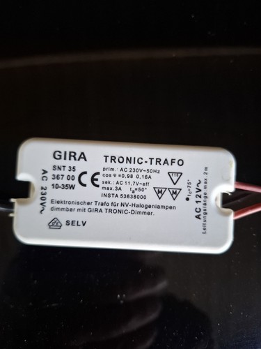 Gira tronic trafo - gira, tronic-trafo